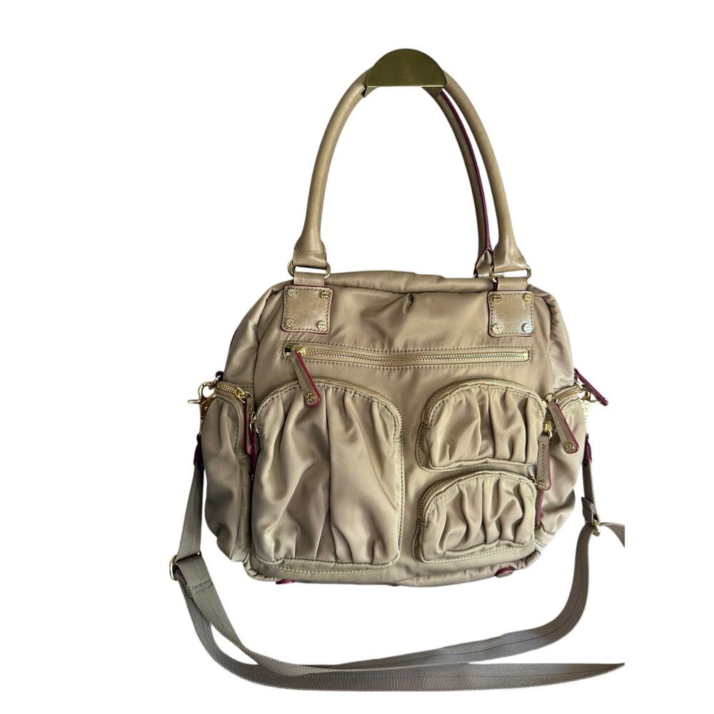 Vintage MZ Wallace Nylon Satchel Shoulder Bag